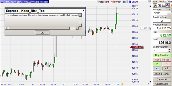 Trader Koko Petkov: Trading Tool für NanoTrader von WH SelfInvest.