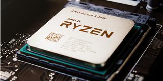 Graphical display of AMD ryzen